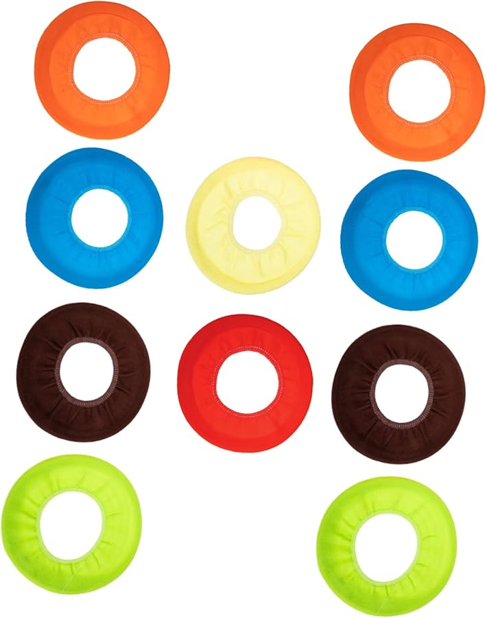 10 حزمة من أغطية مقاعد المرحاض القابلة للتصرف ملفوفة بشكل فردي قابلة للتنفس للمنزل والسفر - Image 1